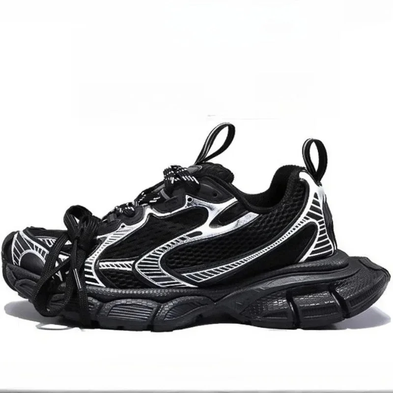 New Women Dad Shoes Breathable Dirty Old Style Thick Sole Height Increasing Casual Couple Tennis Shoes Four Seasons Comfort Fit - view 6