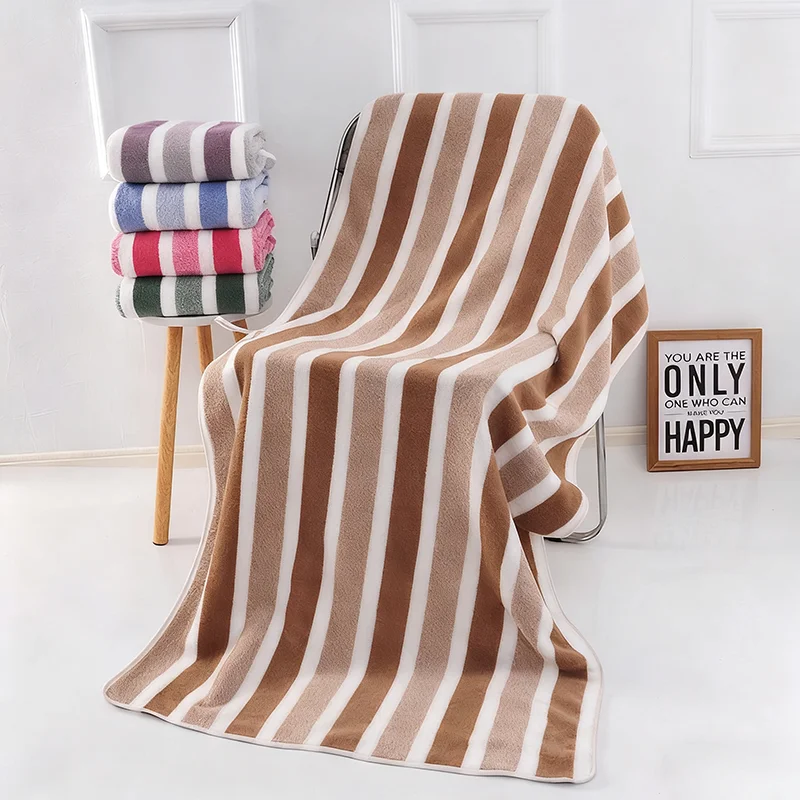 

70*140cm Home Bath Towels for Men and Women, Soft and Comfortable and Absorbent Couple's 35*75cm Towels, Wrapping Towels