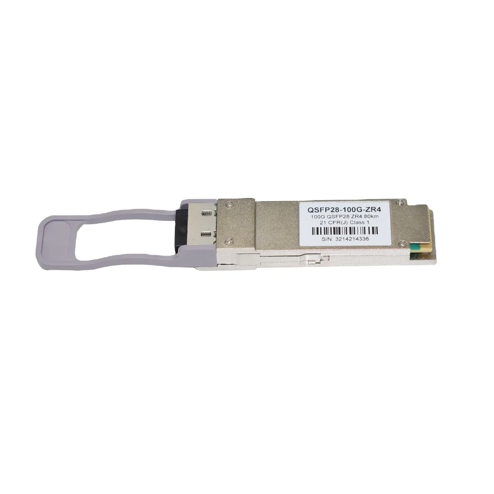 Optical Transceiver QSFP28 100G ZR4 80KM LC Ethernet Optical Module