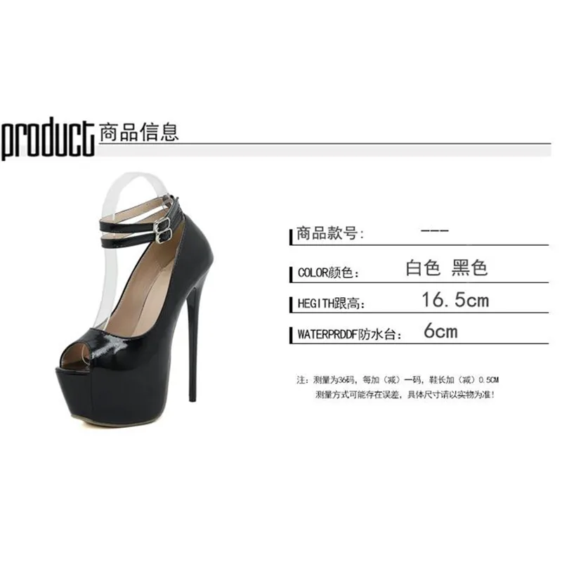 Ladies high heel sandals Nightclub pole dance sexy delicate party sandals Thick soled stiletto heels party stripper pumps