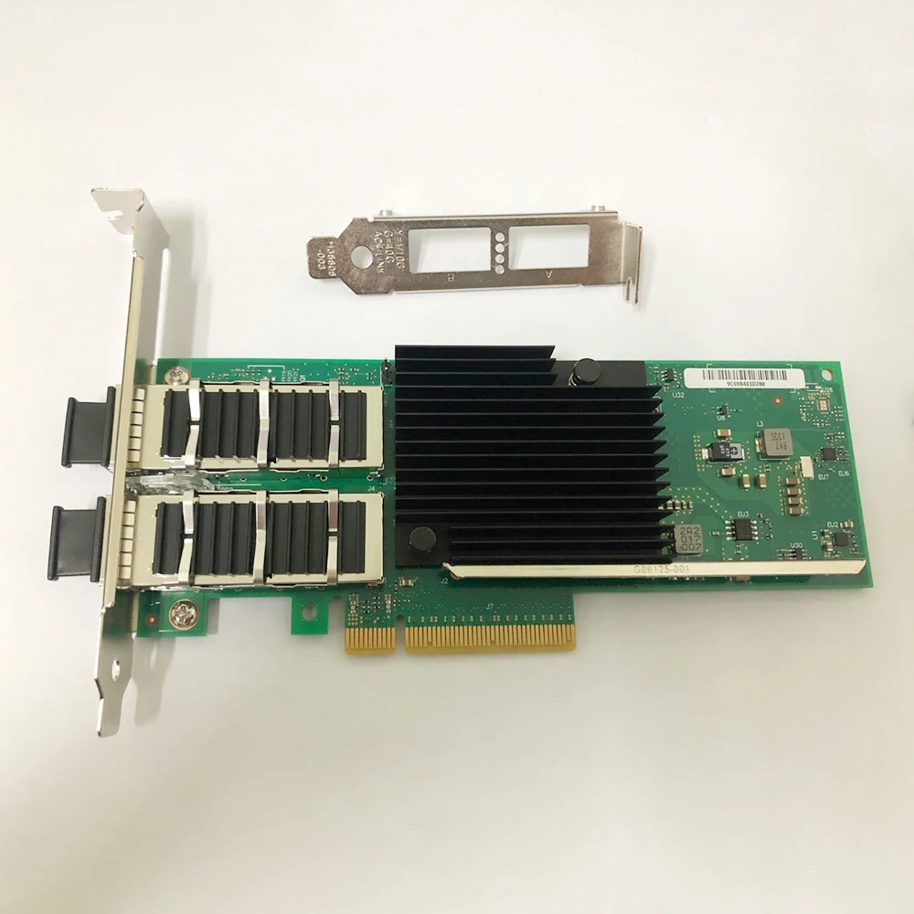 Kartu jaringan optik untuk Intel XL710-QDA2, Dual Port 40Gb QSFP + Server