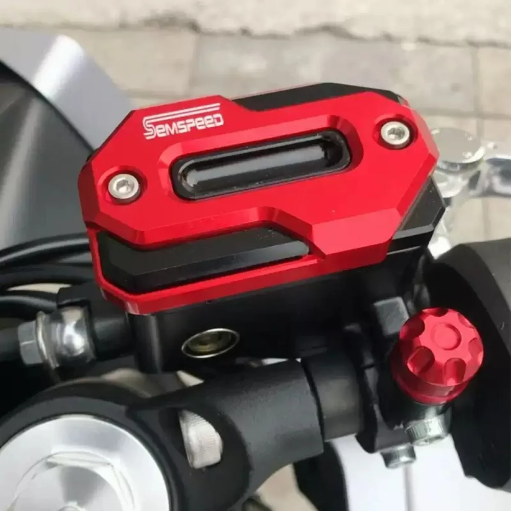 Oil reservoir cap for Haojue UHR150 UFR150 ADX125: Upgrade pump oil reservoir cap, brake fluid reservoir protection cap accessor