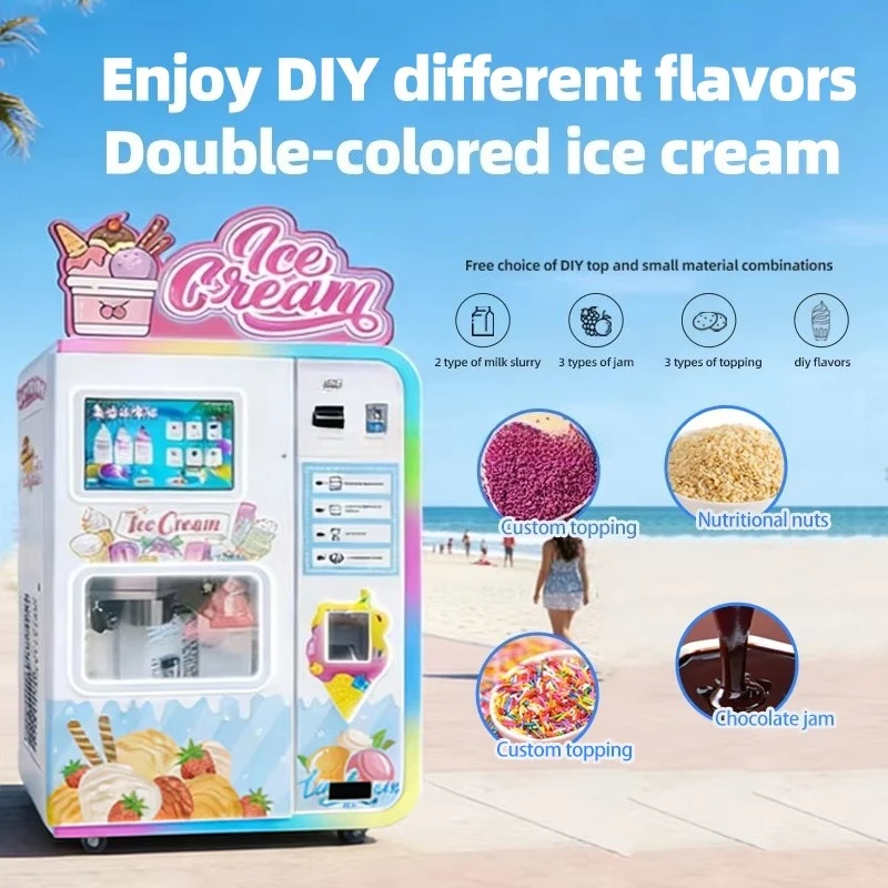 Customized Double-cylinder Sof - Vending Machine Qr Code recension och pris