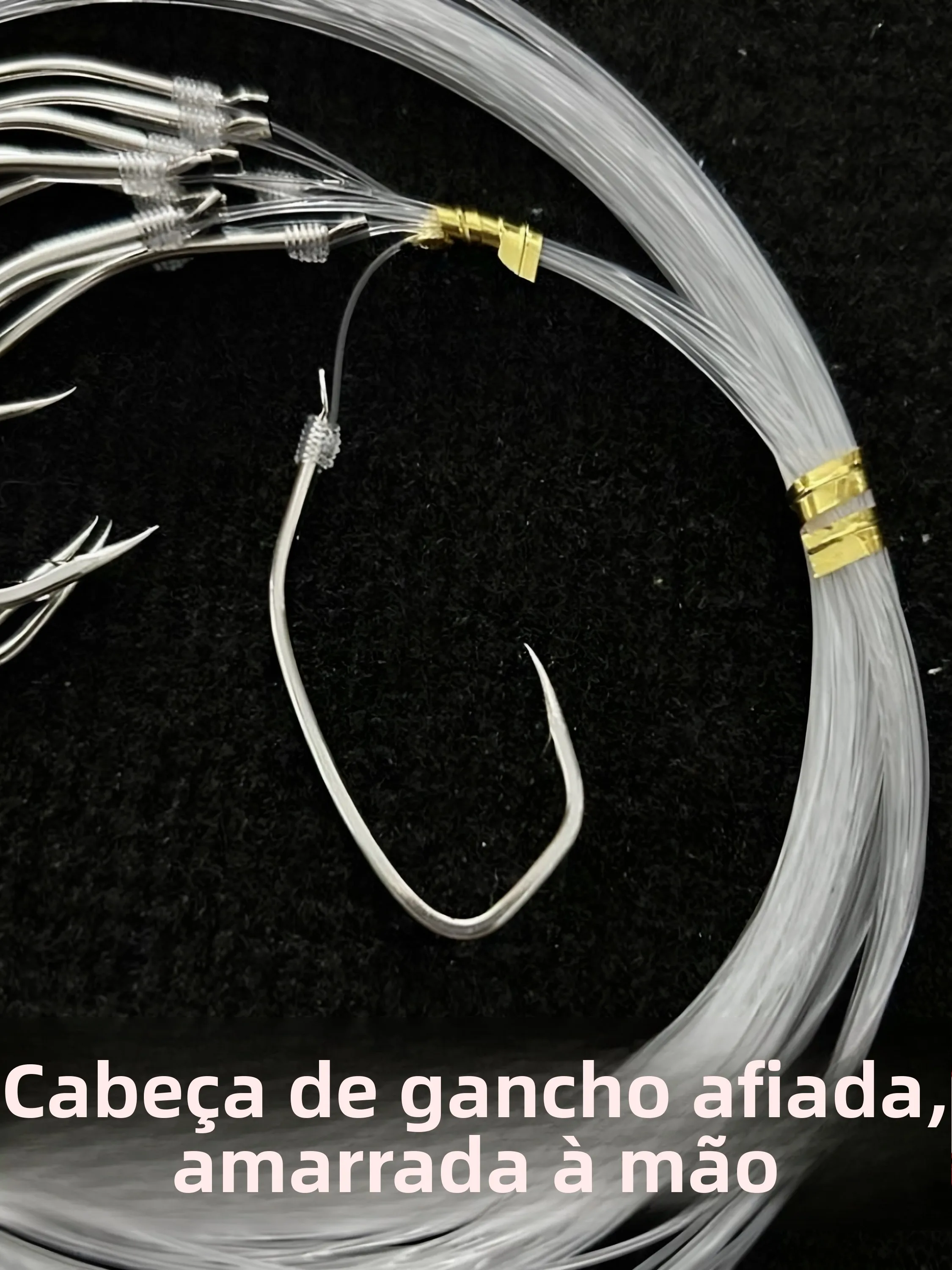linha-de-pesca-artesanal-com-anzol-Unico-material-de-nylon-diametro-de-linha-07mm-ideal-para-pesca-em-oceano-rio-e-lago