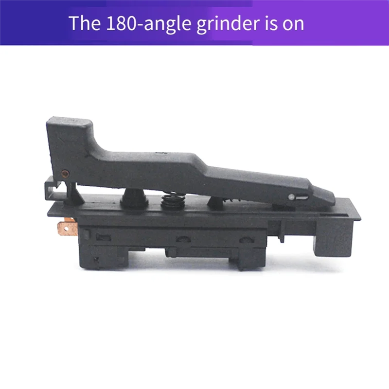 

A84E-Switch Button For For GWS 18U GWS 20-180 GWS18-180 GWS 18-230 2 Ports Switch Button Black Power Tools