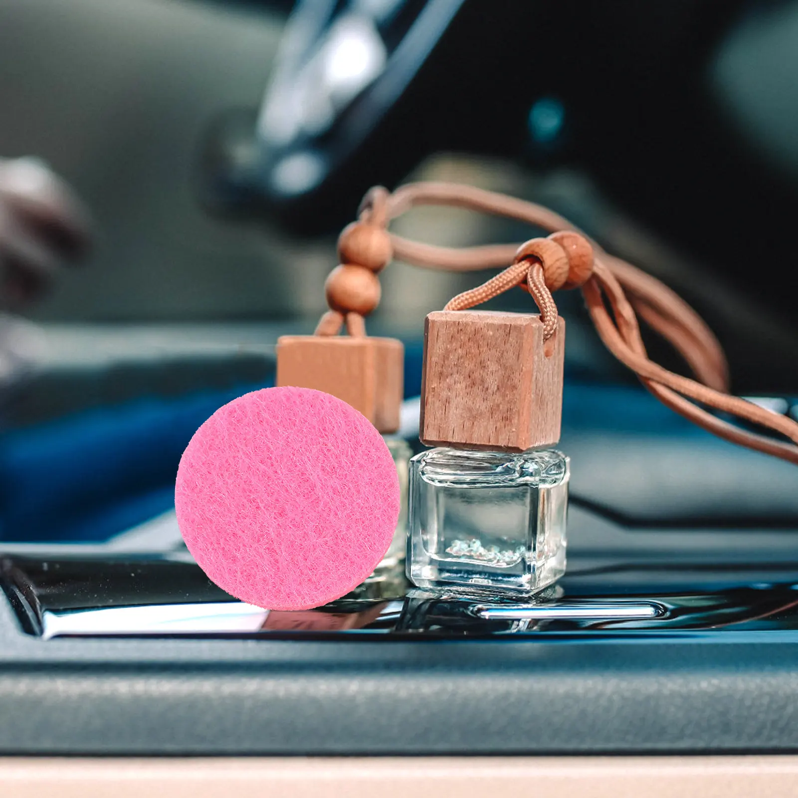 

12Pcs Aroma Diffuser Pads Round Soft Absorbent Replacement Refill Pads for Aromatherapy Diffusers Pleasant Touch Fragrance