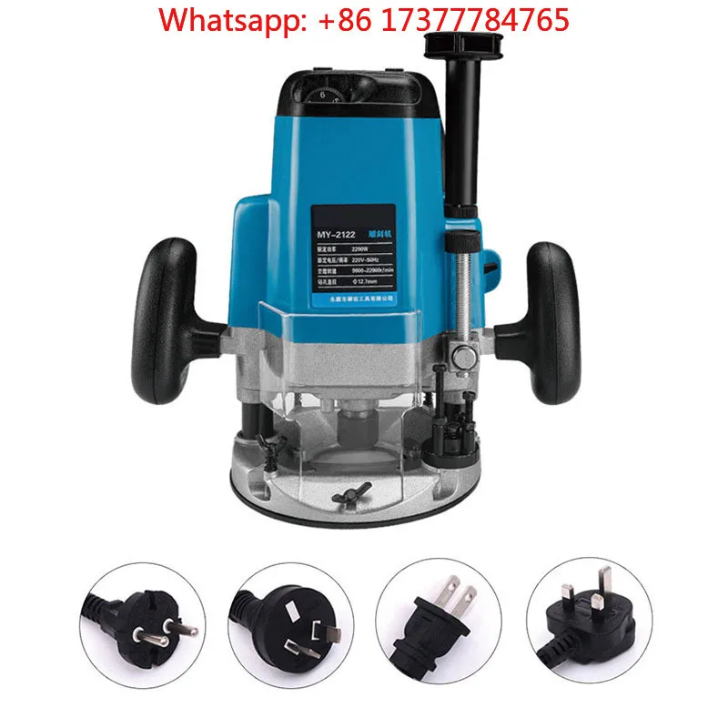 Wood Engraving Milling Slotting Trimming Machine Hand Carving Electric Carpentry Router