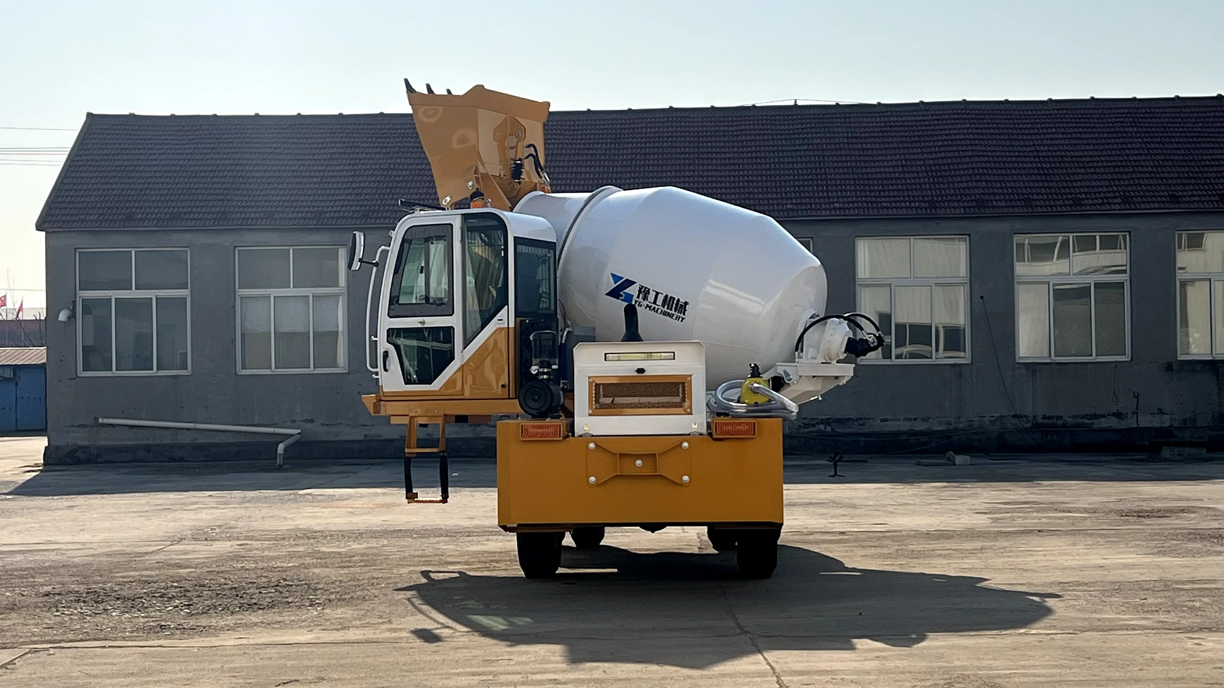 Cost Effective Self Loading Mixer Truck Ideal for Small Medium Construction Companies