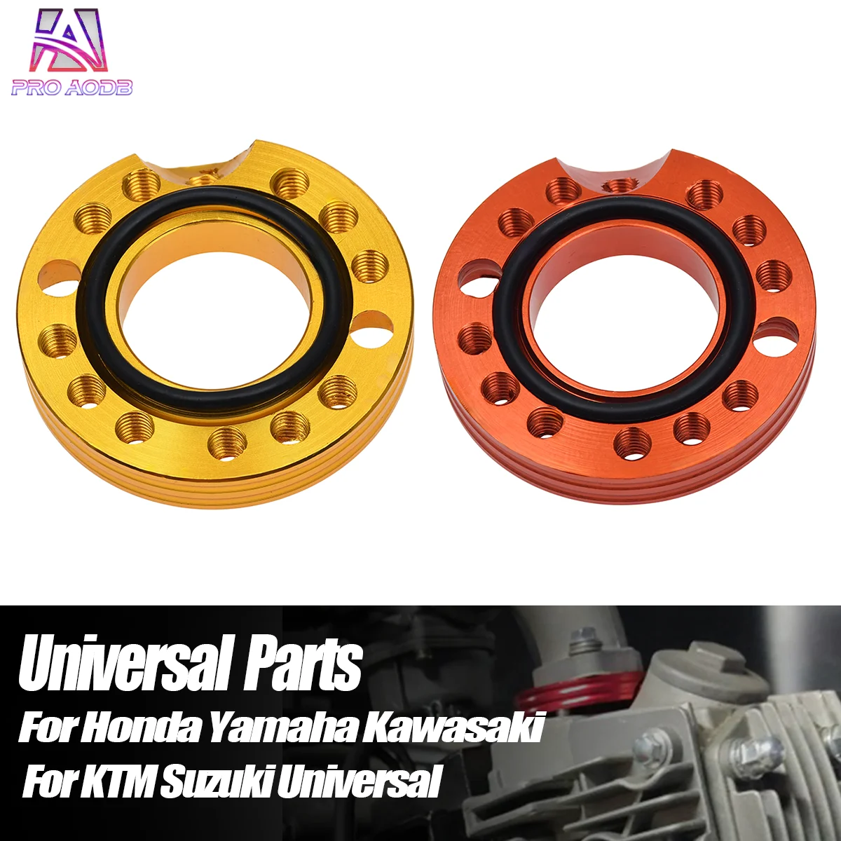 Mini Dirt Bike Go Kart Buggy Durable High Precision CNC Air Intake Manifold Adaptor With Adjuster Knob Power Modification Parts