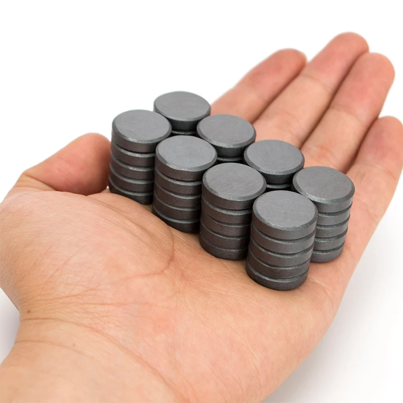 10x3 10x4 10x5 15X3 15X4 15X5mm Black Small Round Magnet Fridge Ferrite Magnet  Round Speaker Magnet Permanent Magnet 8X3 8X4