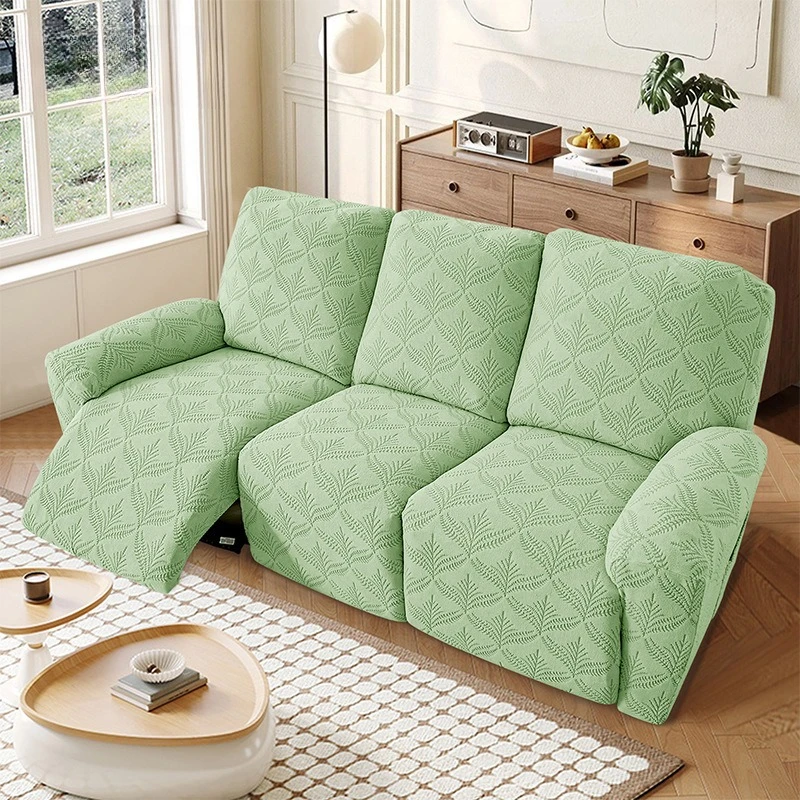 1/2/3 Seater Recliner Sofa Cover For Living Room Cheap Relax Slipcover Protector Elastic Jacquard Armchair Chair Cover