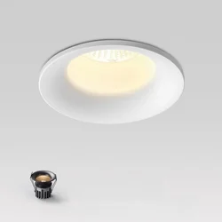 Aluminiowy wpuszczany punktowy sufitowy LED typu Downlight z możliwością przyciemniania 110V 220V 7W18W Hotel Villa oświetlenie wąskie obramowanie wbudowana lampa sufitowa