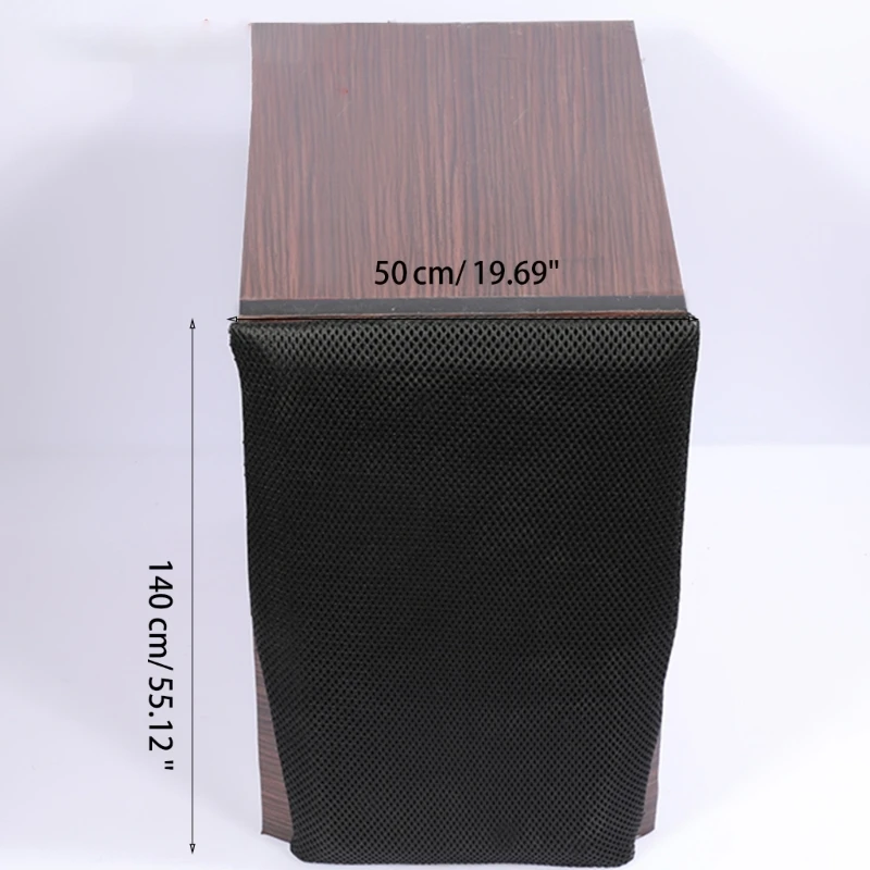 Respirável Speaker Mesh Grill Pano, Decoração Home Radio, Tecido Dustproof Stereo Gille