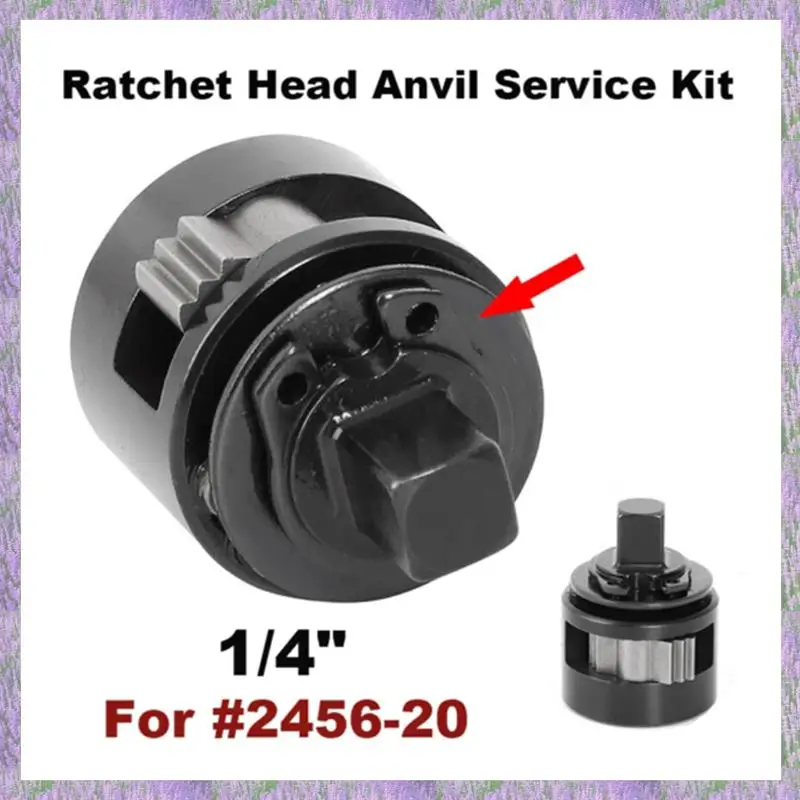 A63K-2 Set Kit di assistenza per utensili elettrici 42-06-1006 M12 1/4 Ingunque con testa a cricchetto adatto per Milwaukee 2456-20