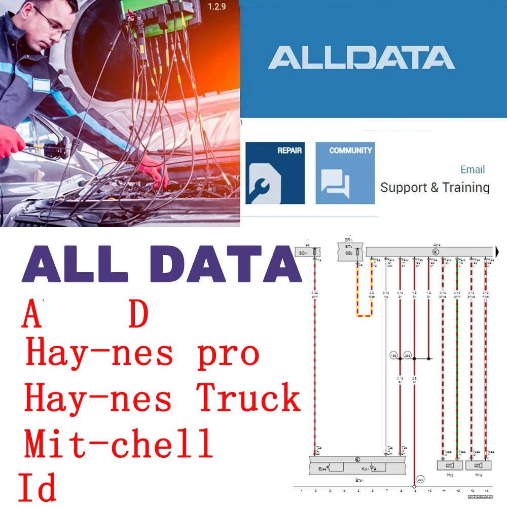 

2025 Alldata Auto Online Repair Software All Data Hay-nes pro Workshop OE Diagnostic Tool Automotive Tools
