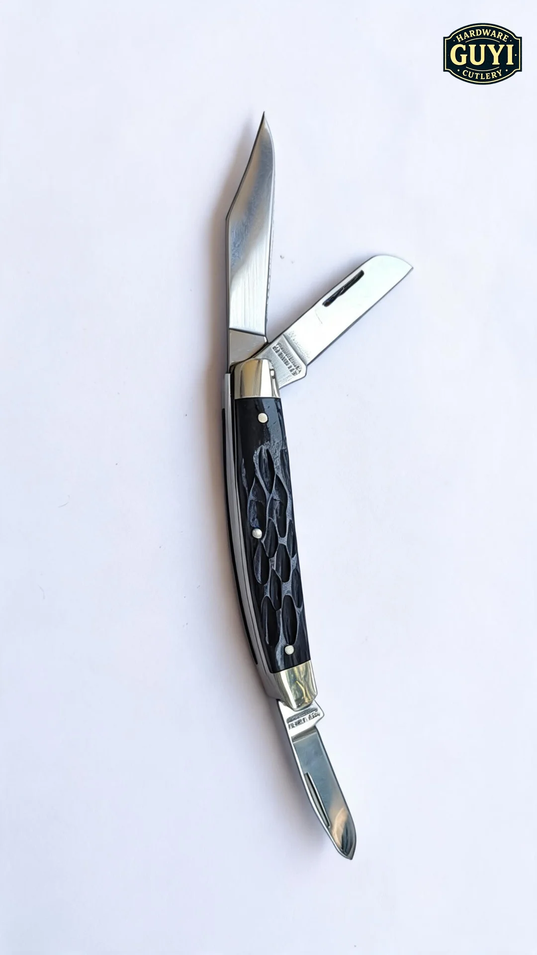 Grafting knife 3CR + beef bone material fruit tree seedlings grafting branch bud knife cutting wood tree knife gardening