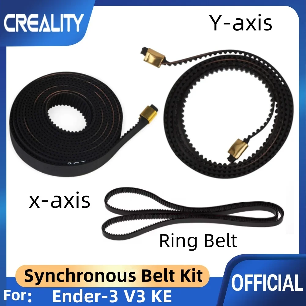Creality Ender-3 V3 KE  X+Y-axis and Ring Belt Synchronous Belt Timing Belt for 3D Printer Parts