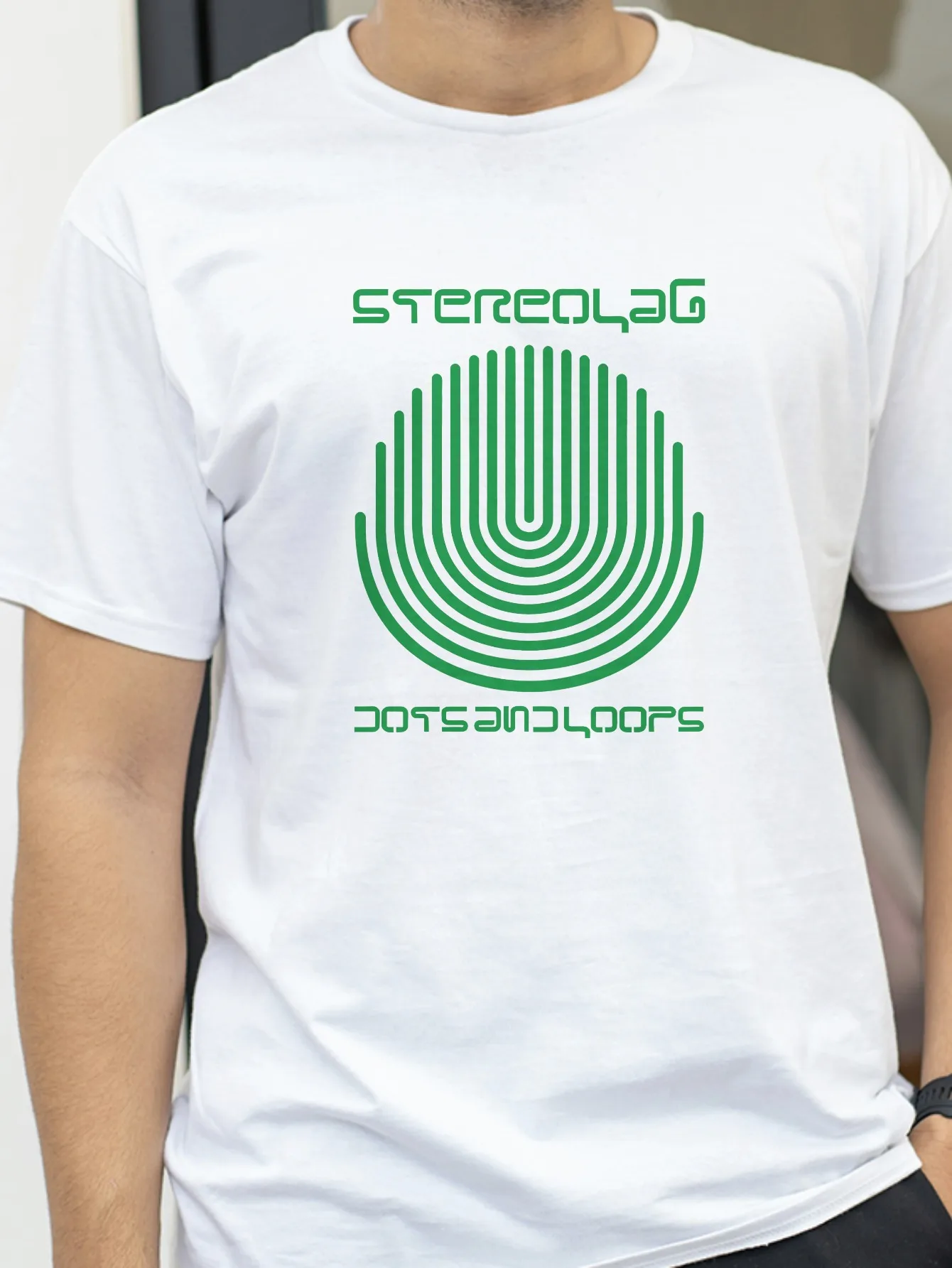 

Dots and Loops Tee Stereolab Music Group Print T-shirt Cotton Summer Short Sleeve Tshirts Streetwear Unisex Men Women Clothes