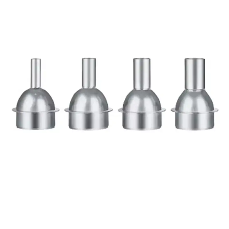 Herramienta de calentamiento ABWZ, 4 piezas, boquilla recta para Aixun H310D/H312 H314, accesorios para pistola de aire caliente, boquilla recta