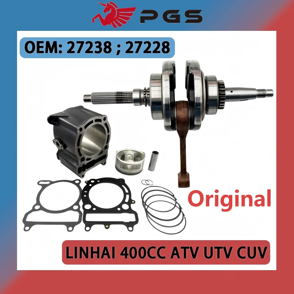 

Original Engine Crankshaft Cylinder Kit For LINHAI 400CC LH 400 ATV UTV CUV QUAD Motorcycle Parts And Accessories 27238 27228
