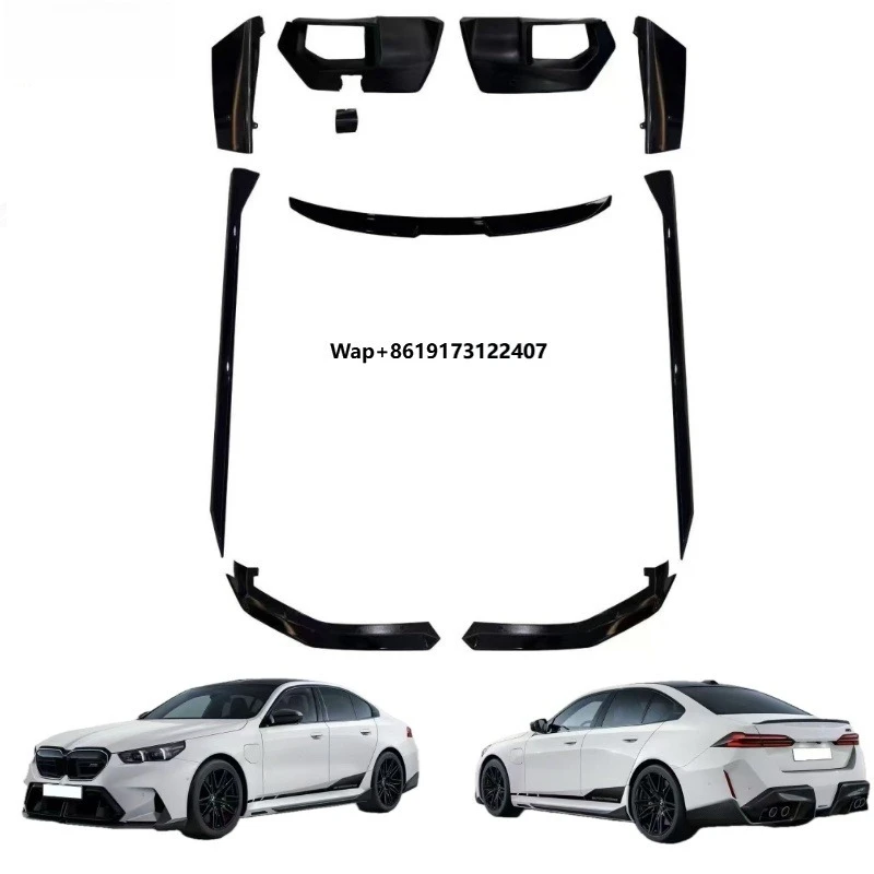 

Комплект обвеса MP Competition Trim для M5 G90 2025+: передний сплиттер, задний диффузор, боковые пороги, спойлер для бамперов M5 G90