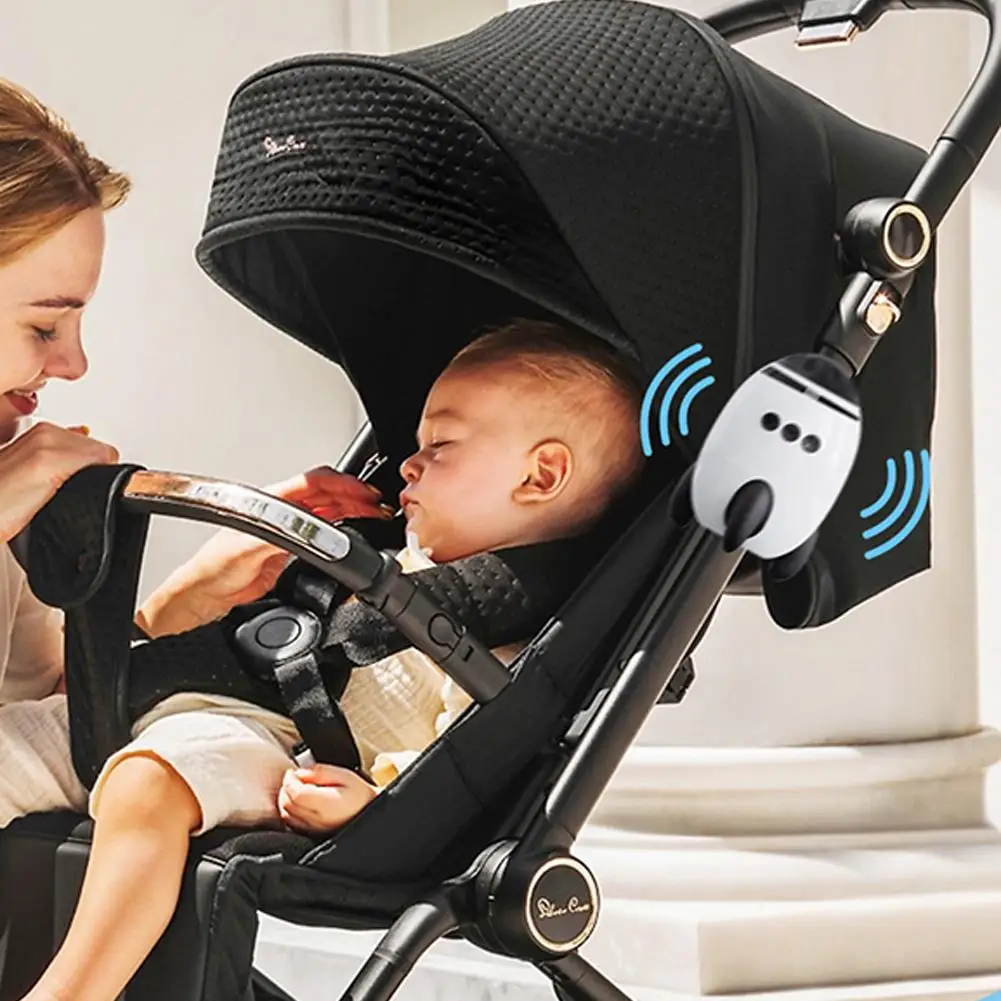 

Portable Baby Stroller Rocker Accessories Automatic Infant Swing Sleep Soother with White Noise Baby Shaker Sleep Aid Device