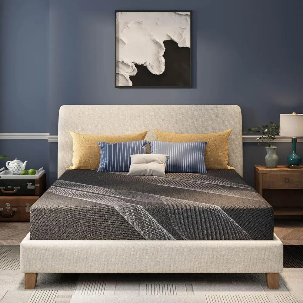 

6 Inch Twin Mattr, Bamboo-Charcoal Memory oam Mattror Kids, Cooling & Prure Relie, Bed in a Box, oam Made in USA & Certi-US Cert