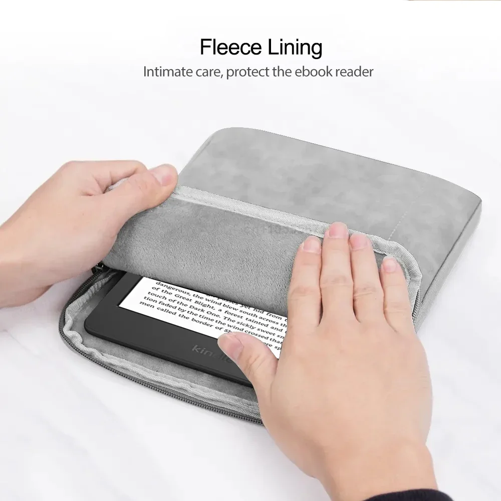 Case For Kindle Paperwhite 2024 12th Generation and Colorsoft 7 Inch Model No. SA569P SA568B E-book Bag Pouch 7”