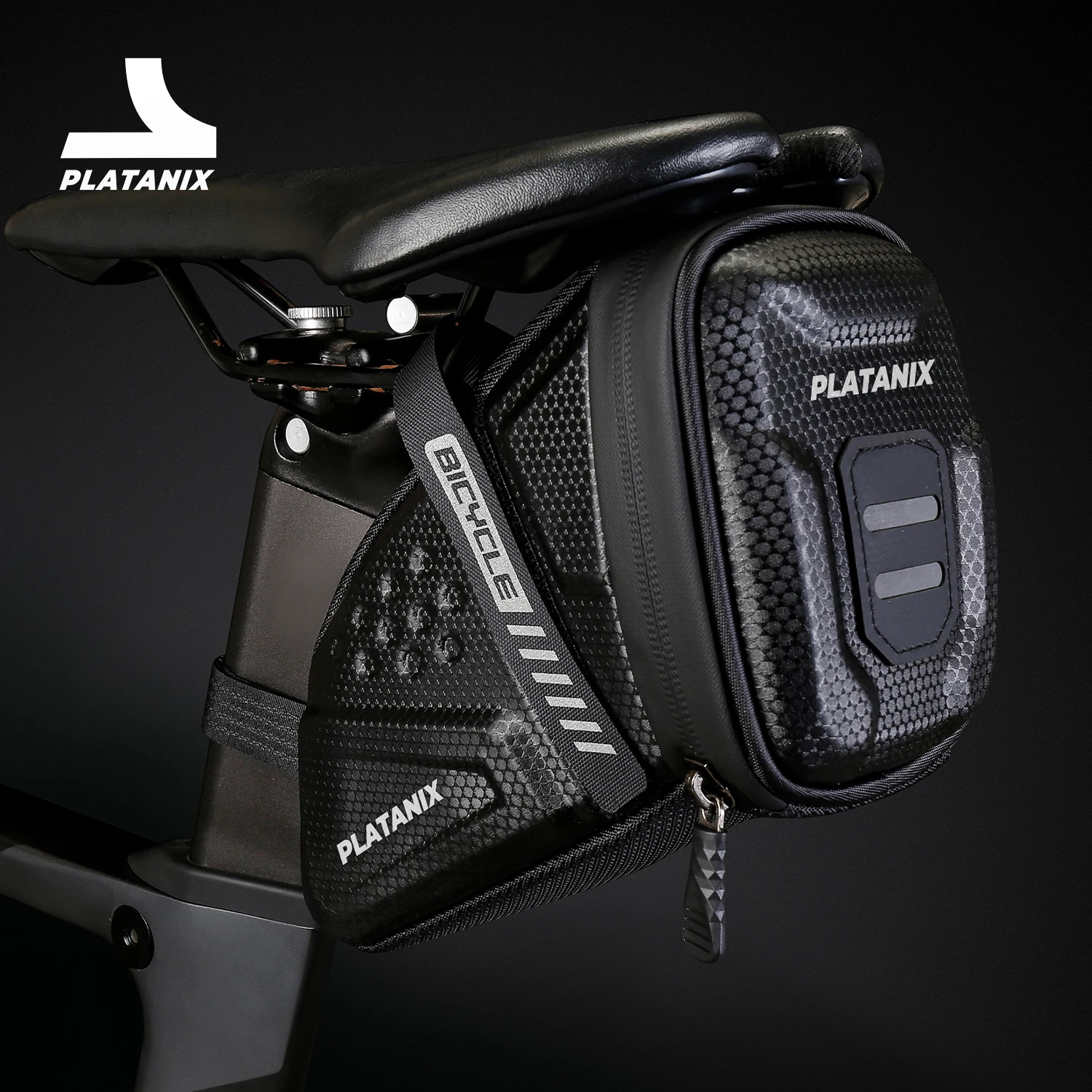 アクセサリー hollyEVOC BIKE TRAVEL BAG PLATANIX TZ07 Bicycle Tail Bag Saddle Bag Mountain Bike EVA Hard