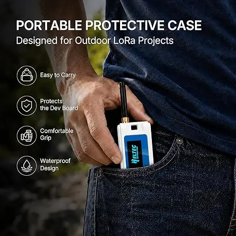 Heltec V3 Meshtastic WiFi LoRa 32 Zestaw Obudowy ESP32 SX1262 Węzeł LoRa 0,96-calowy Niebieski Wyświetlacz OLED Płytka Rozwojowa dla Arduino LoRaWAN IoT — zdjęcie produktu 4