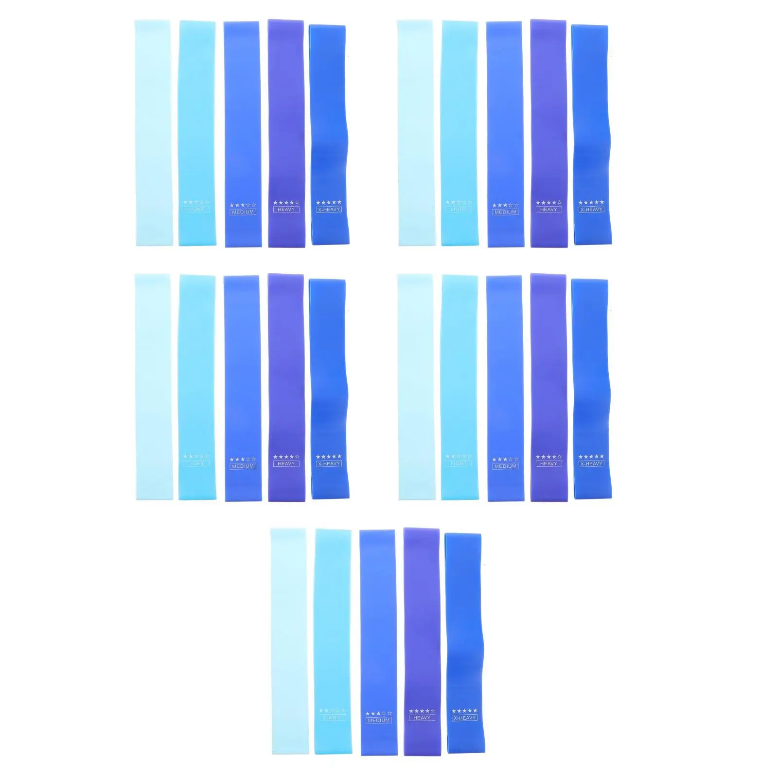 5pcs 5 Pieces Chair Bands Sensory for Chairs Foot Flexible Classroom Colored Fidget Straps