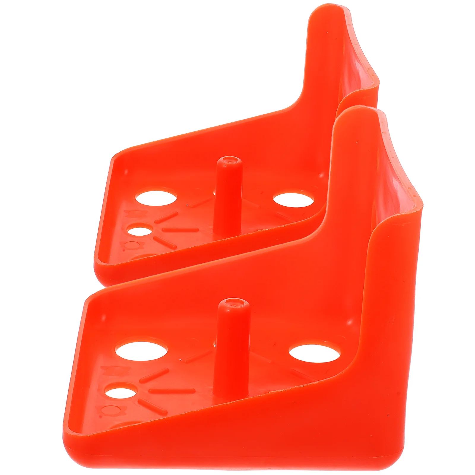 

2pcs Salt Brick Box For Cattle Sheep Thickened Plastic Livestock Feeding Box Anti-Slip Base Durable Farm Feeder Poultry Breeding