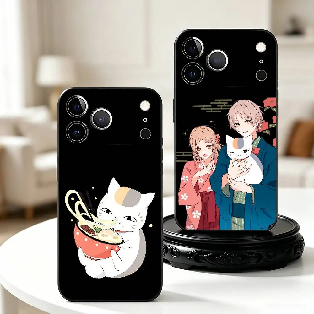 

Anime N-Natsume Yuujinchou Phone Case Silicone Soft For IPhone 17 16 15 14 13 12 11 X XR Plus Pro Max Plus