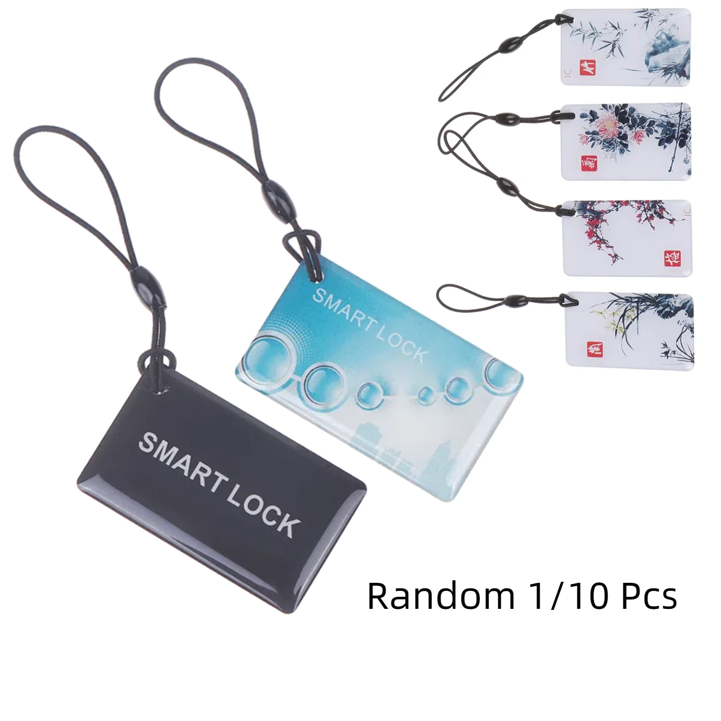 

1/10Pcs 13.56Mhz IC Card Unlock RFID Card Tuya TTlock BLE Electronic Smart Door Lock Card Digital Fingerprint Locks