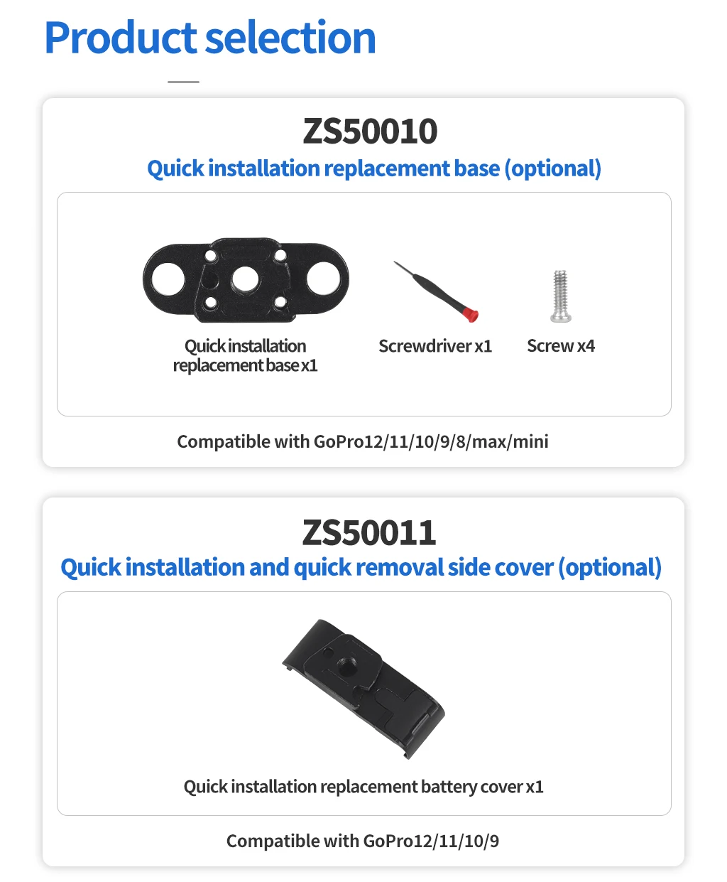 Für GoPro 13 Insta 360 DJI OSMO 360 Action Kamera Motorrad Fahrrad Lenker Clip Quick Release V Platte Klemme Fahrrad Halterung – Detail 18