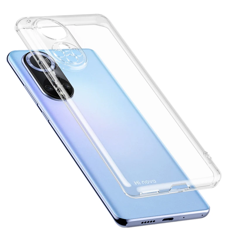 Soft Silicone Transparent Phone Case For Huawei Nova 13 12 11 Ultra 11i 10Z 10 9 8 7 Pro SE 7i Ultra Thin TPU Back Cover