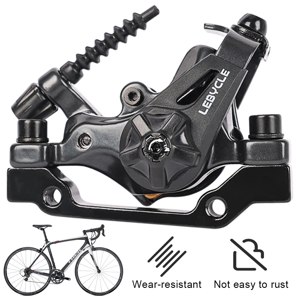 Mountain Bicycle Disc Brake Metal Dual Piston Drive Caliper Front/Rear Mountain Road MTB Bike Caliper Disc Brakes Bicycle Parts