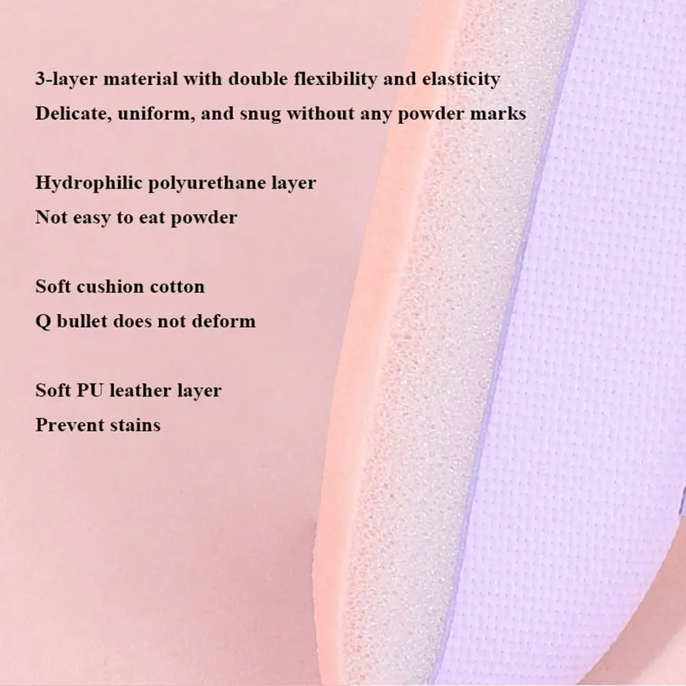 6/10 Stuks Mini Vinger Kussens Dun Met Opbergdoos Gemengde Spons Cosmetische Bladerdeeg Tweeërlei Gebruik Herbruikbare Vloeibare foundation Make-Up Tool