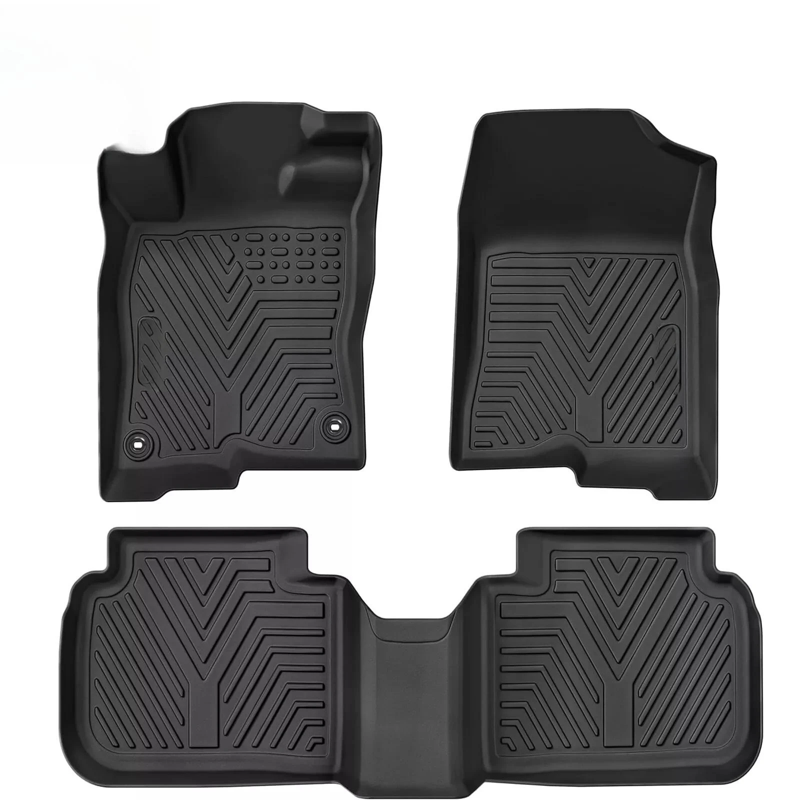 

3D Floor Mats Liner Set for 2022-2025 Honda Civic Sedan All Weather TPE Rubber
