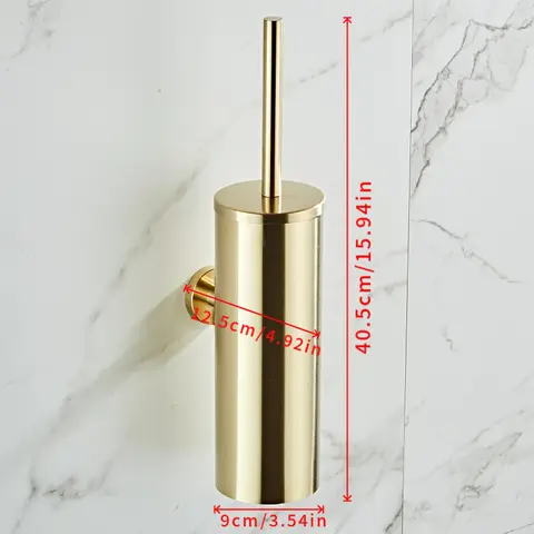 8 best sales guld toalettborste - №1