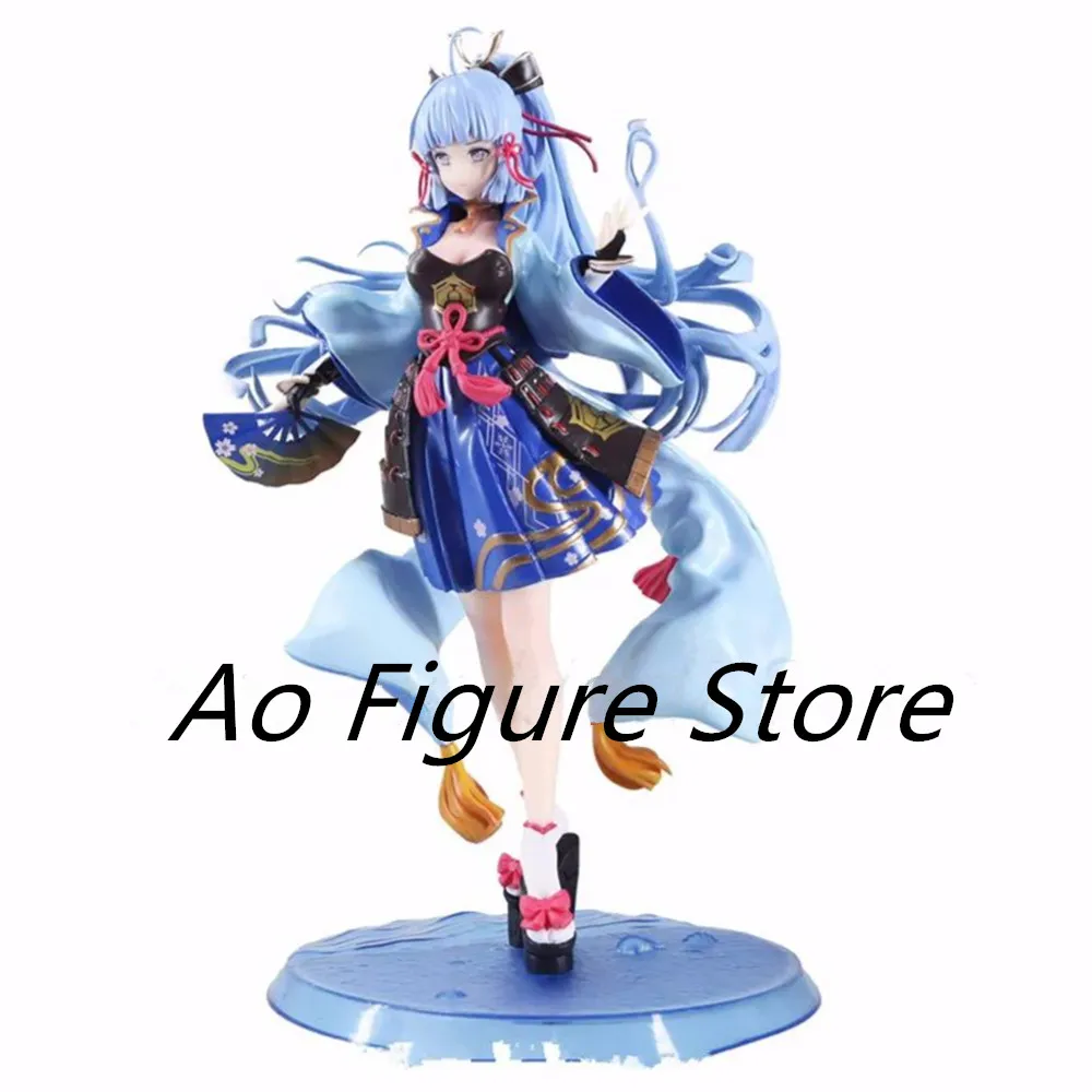 

28CM Anime Genshin Impact Game Figure Kamisato Ayaka PVC Action Figure Collection Model Doll Child Kid Gifts