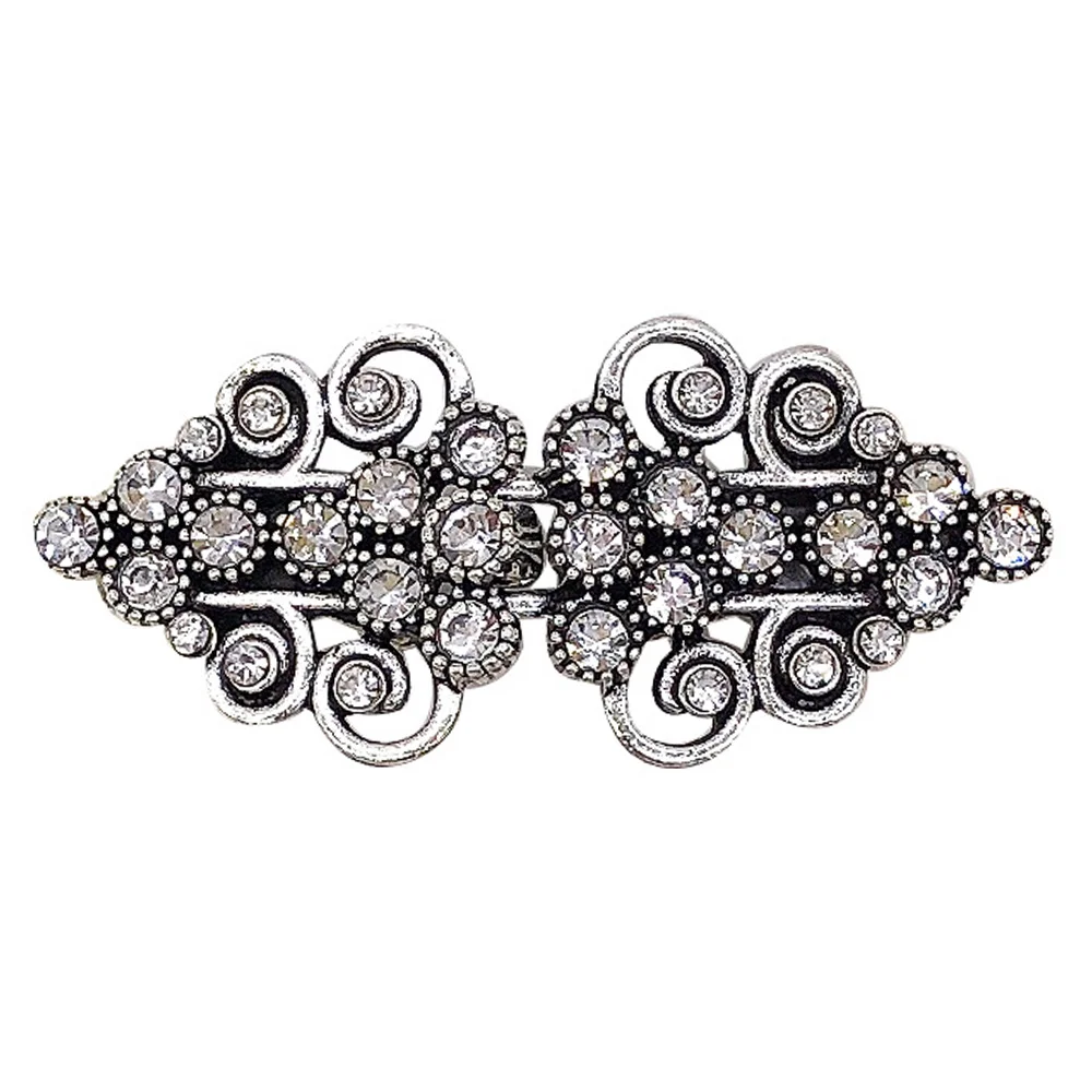 Broschen und Anstecknadeln ​ für Frauen Mädchen Vintage Schal Kragen Verschluss Cape Mantel Clips Strickjacke Clip Pullover Wirbel Clip Brosche