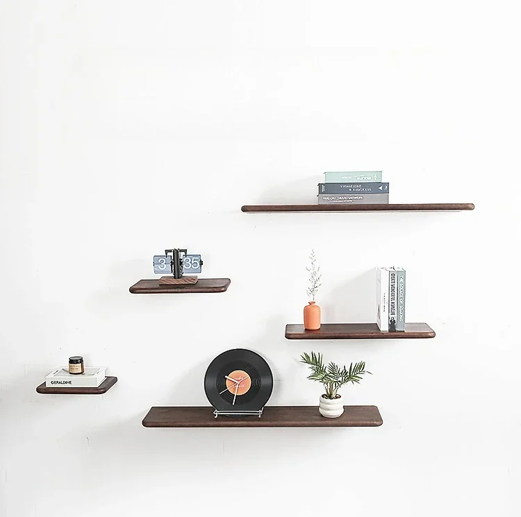 Rustic Brown Bathroom Shelves Floating Shelves for Wall Wood Shelf Over Toilet  Farmhouse Shelves for Living Room,Kitchen