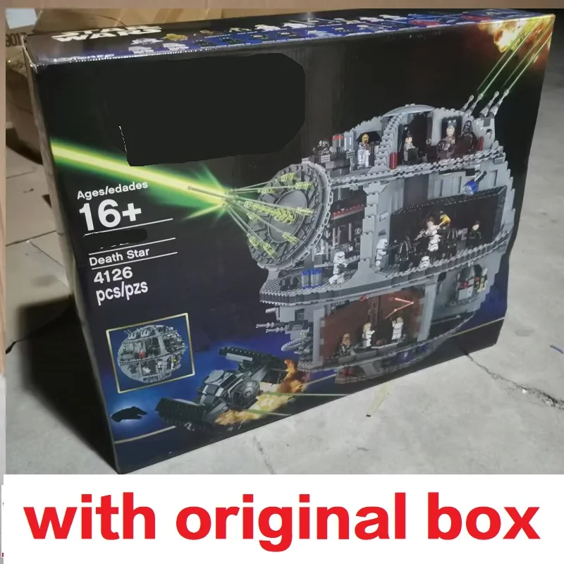 With Original Box Compatible 75159 DS-1 Weapon Death Star Building Blocks Bricks Battle Station Birthday Christmas Toys Gift