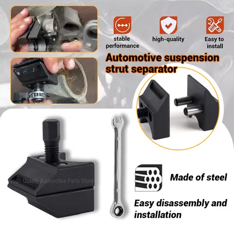 Car Suspension Split Hub Steering Knuckle Spreader Automotive Suspension Strut Separator Hydraulic Shock Absorber Removal Tools