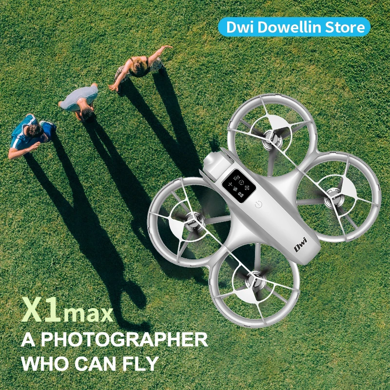 

DWI X1 Бесщеточный Воздушный Фотоэлектрический Электрический Дрон Управления HD Большой Экран Интеллектуальный Предотвращение Препятствий Детский Радиоуправляемый Дрон Игрушки Подарки
