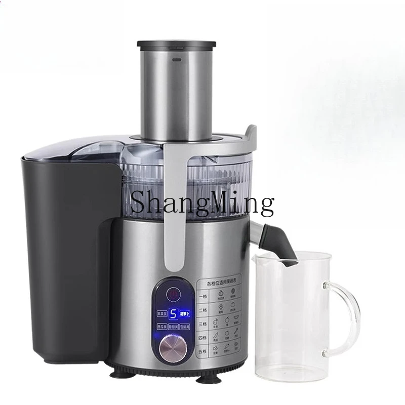 

ZYY Commercial Slag Juice Separation Automatic Large Diameter Frying Juice Machine Household Sugarcane Fruit