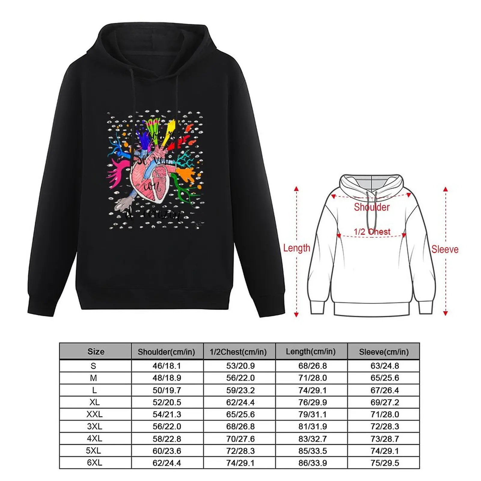 Colors are seen with the heart Hoodie autumn clothes mens designer clothes men's sweat-shirt men's sweat-shirt set mens hoodie