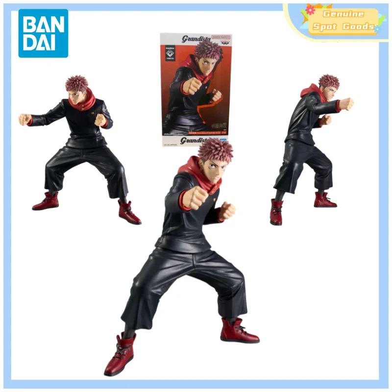 Véritable Bandai Jujutsu Kaisen Grandista Itadori Yuji figurines d'action Anime modèle Figure cadeau à collectionner pour jouets loisirs enfants