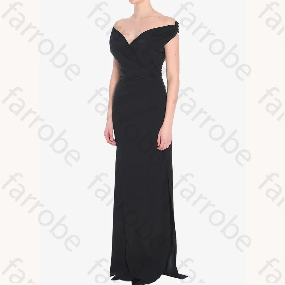 Элегантное платье макси с открытыми плечами по индивидуальному заказу, вечерние платья трапециевидной формы, официальное изысканное платье высокого качества для выпускного вечера, женские платья